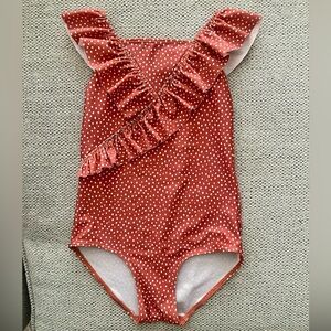 Girls one piece swim suit H&M size 6x/7